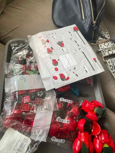 Photo of free like lego flower (Morden SM4) #1