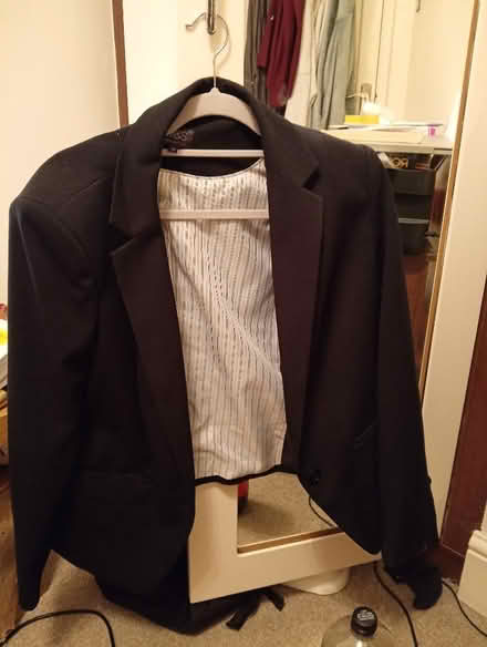 Photo of free Suit jacket ~ dark blue from M&S size 20 (Fords Farm RG30) #1