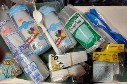 Photo of free Assorted party supplies (Saugus) #1