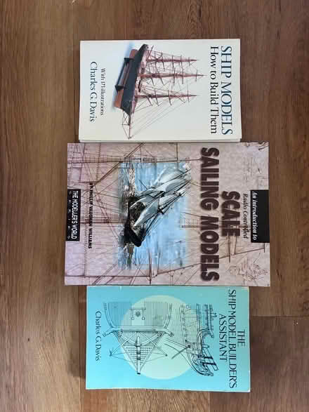 Photo of free Model Ship books x 3 (Trowbridge BA14) #1