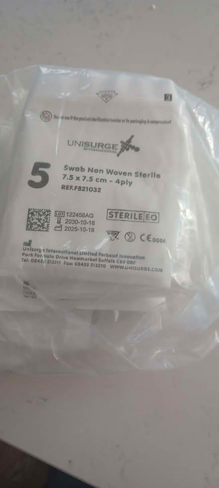 Photo of free Gauze (Dean Court OX2) #1