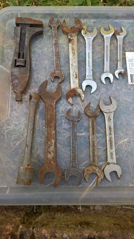 Photo of free Assorted spanners (Hulham EX8) #1
