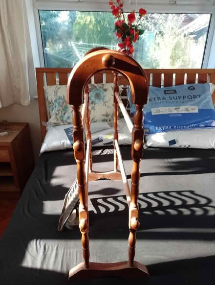 Photo of free Antique style wooden clothes airer and a kitchen recipe st (Dinas Powys CF64) #2