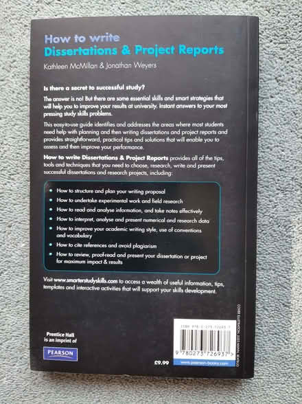 Photo of free How to write reports, reviews and dissertations (Woodford IG8) #2