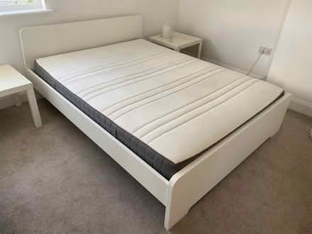 Photo of free Double bed and mattress (West Looe PL13) #1