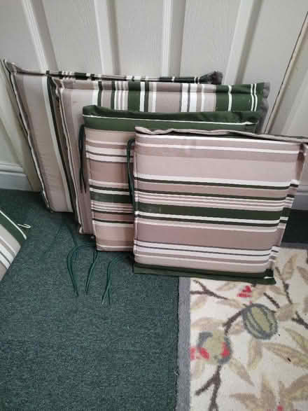 Photo of free Long outdoor bench cushion and seat cushions (Tilekiln TN38) #4