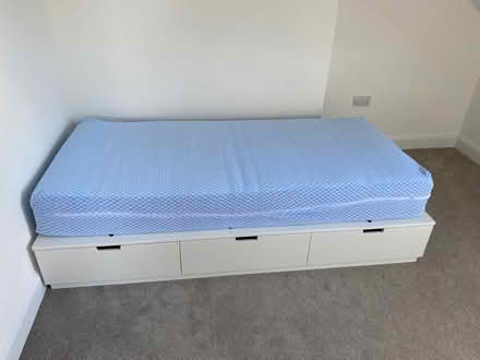Photo of free Single bed (with 3 drawers), mattress and mattress protector (West Looe PL13) #2