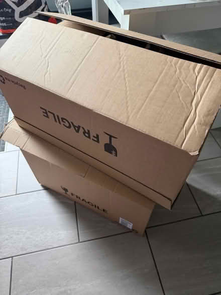 Photo of free 2 boxes for packing / moving (Egremont CH44) #1