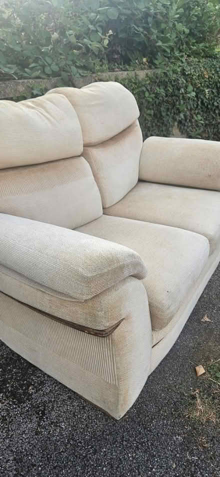 Photo of free Two seater sofa (Shenley Church End MK5) #2