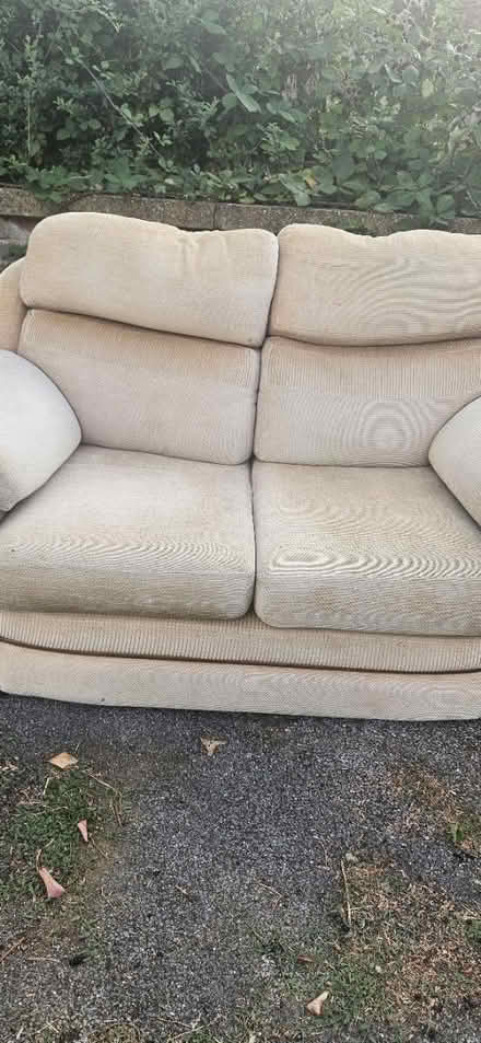 Photo of free Two seater sofa (Shenley Church End MK5) #1