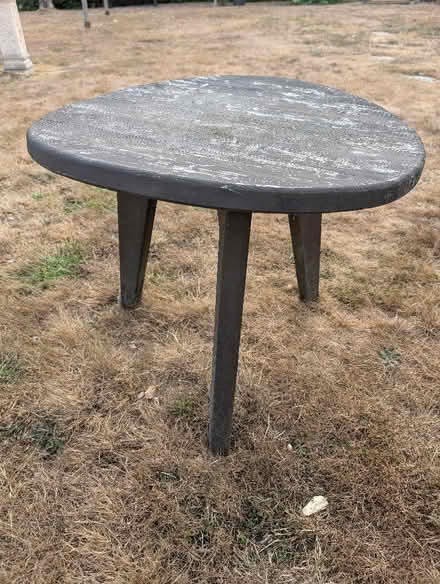 Photo of free Chunky wooden garden table and chair (Norton LD8) #4