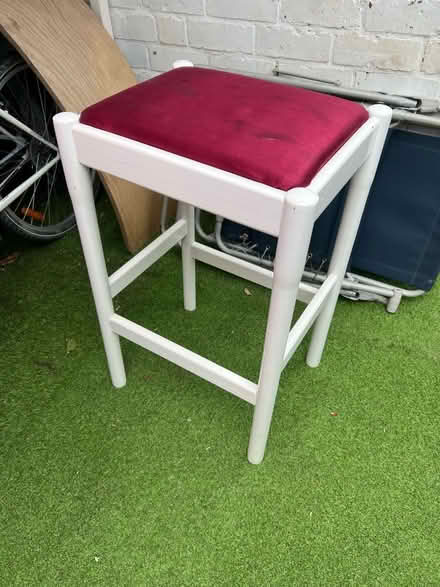Photo of free bar stool (Daimler Green CV1) #1