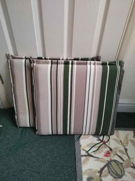 Photo of free Long outdoor bench cushion and seat cushions (Tilekiln TN38) #2