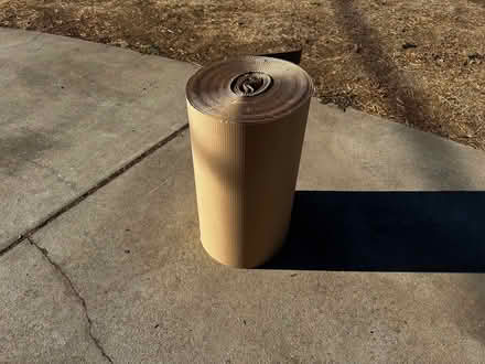 Photo of free Corrugated Cardboard Roll (Cupertino - DeAnza and 280) #2