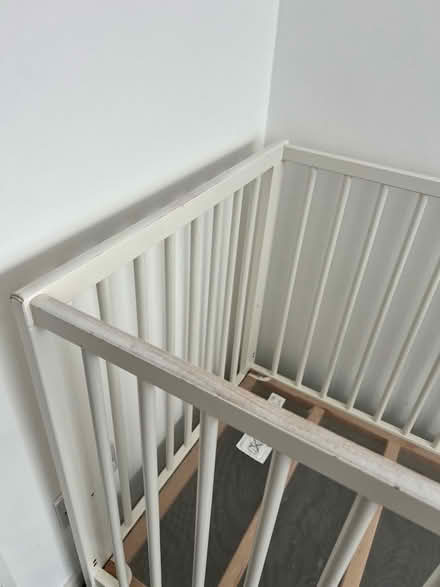 Photo of free White cot/bed (Lee Chapel SS15) #4