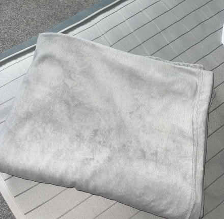 Photo of free Silver Throw Blanket (Congleton) #1