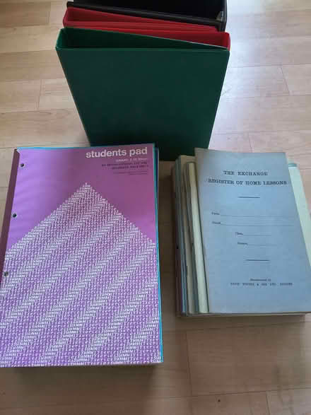 Photo of free Jotters and binders for kids to draw on. (Charleston DD2) #1