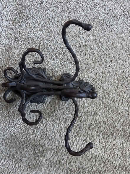 Photo of free Wrought iron coat hook (Guelph west end) #1