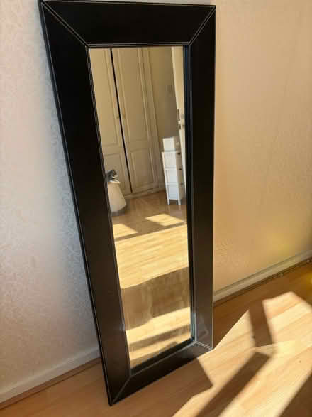 Photo of free Long faux leather mirror (Harborne B15) #3