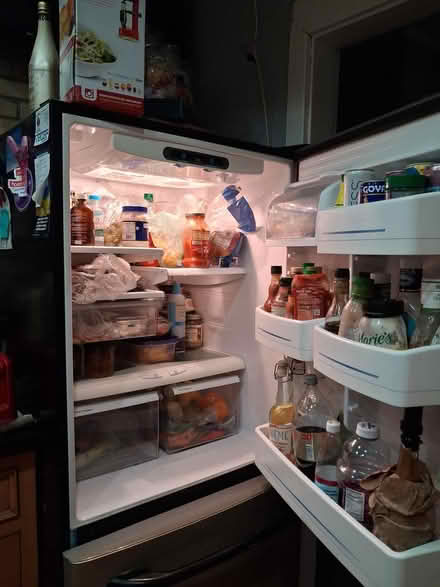 Photo of free 19.5 cu ft bottom freezer 'fridge (Beacon Hill) #3
