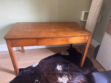 Photo of free Wooden Desk (Riverdale) #1