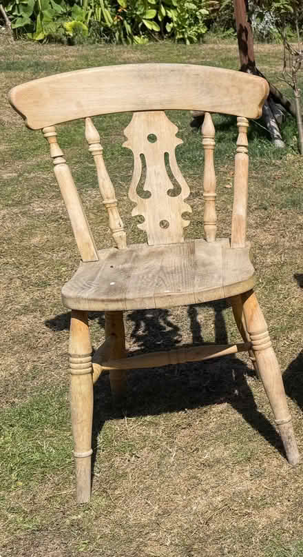 Photo of free Wood chair (Cooden TN39) #1