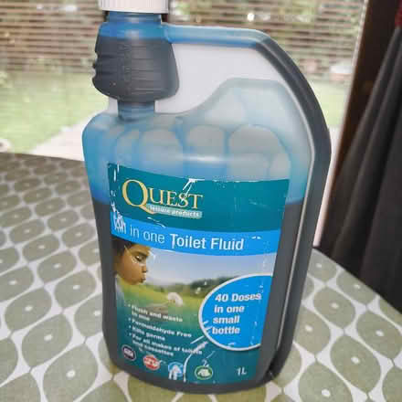 Photo of free Caravan cassette toilet fluid (Musselburgh EH21) #1