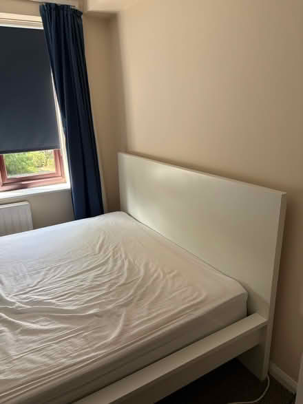 Photo of free Ikea double bed - Malm range, white (SE12 Lee) #1