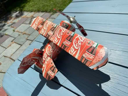 Photo of free Upcycled Pop Can Hanging Plane (Greece, NY) #3