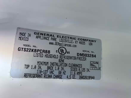 Photo of free Garage fridge - needs new gasket (Olympia high school) #2