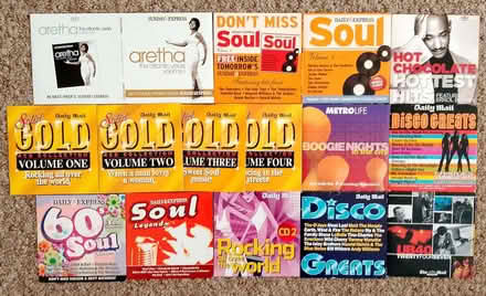 Photo of free Soul and disco music promo cds (Bedwell SG1) #1