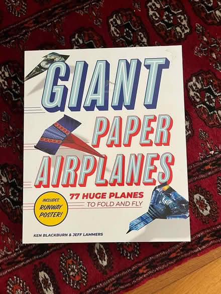 Photo of free Giant paper airplanes (Lower Piedmont) #1