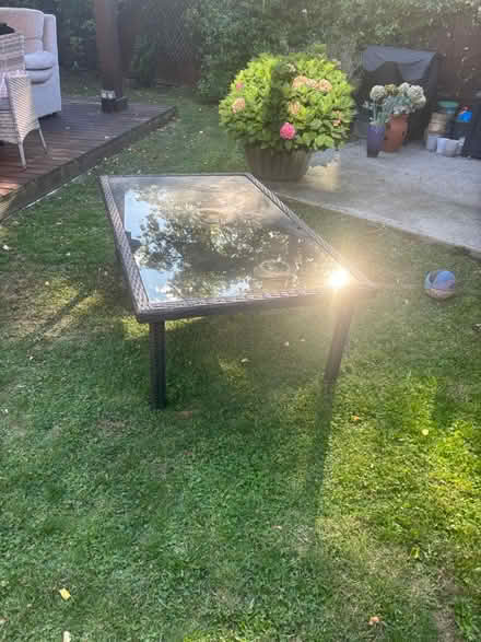 Photo of free Garden table (KT19 8fu) #3