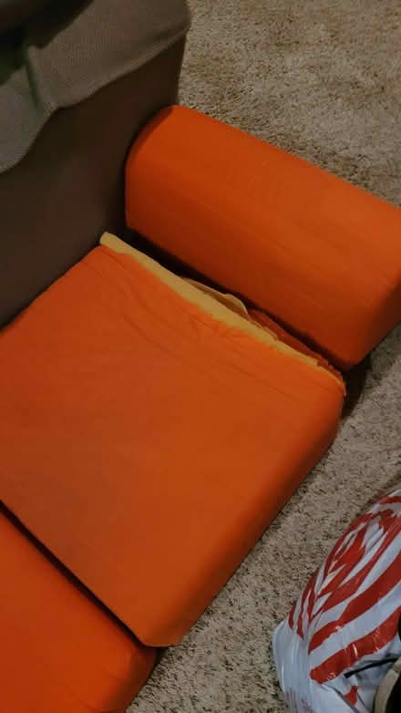 Photo of free futon sleeper (NW Ann Arbor- Miller and Maple) #3
