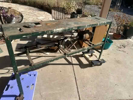 Photo of free tools:1950s Mgmry Wrd “shop smith” (Close to 120 and Main) #4