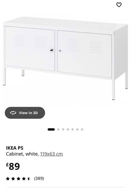 Photo of free IKEA Metal Cabinet (TW2 Twickenham) #2
