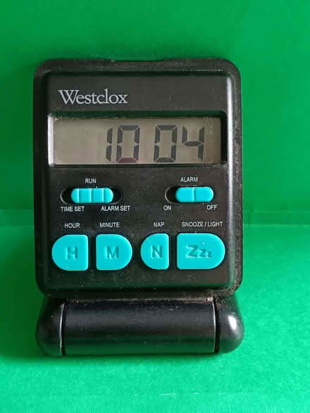 Photo of free Westclox Napmate travel alarm (Frankley B45) #1
