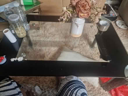 Photo of free Glass center table (Pollards Hill, CR4) #1