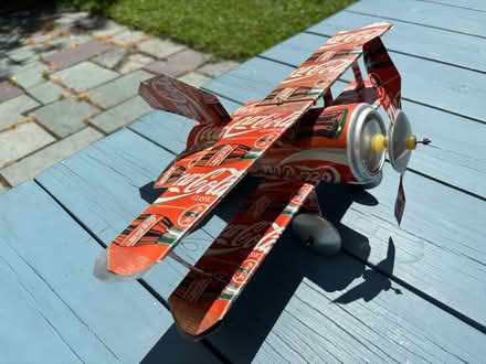 Photo of free Upcycled Pop Can Hanging Plane (Greece, NY) #1