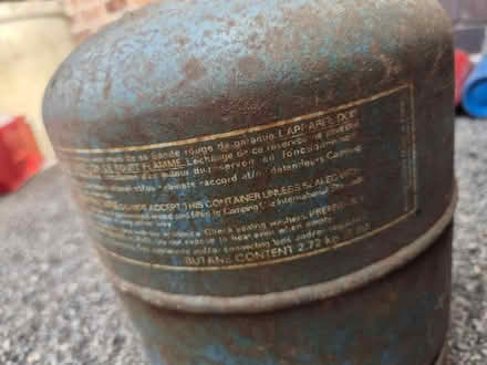 Photo of free Old Camping Gaz Cylinder (hucknall ng15) #2