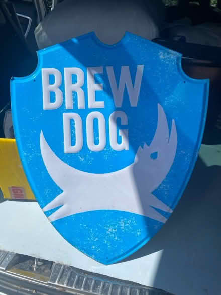 Photo of free Large metal Brew Dog sign (Oldfield Park, Bath BA2) #1