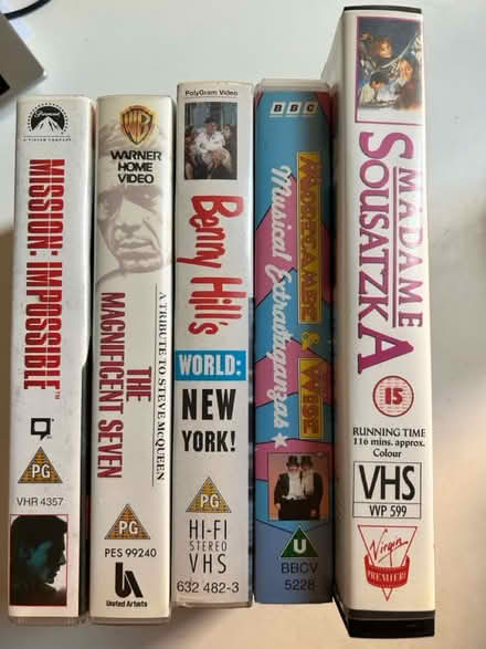 Photo of free VHS Tapes (Temple Fortune, NW11) #1