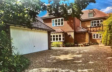 Photo of free Large Up & Over Door Double Garage Door with Electric Opener (Lymington SO41) #1