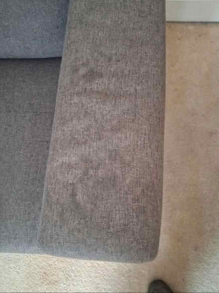 Photo of free Grey brown love seat (S11 8) #3