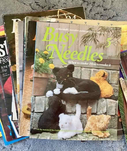 Photo of free Vintage craft magazines (Southend-on-sea SS1) #2