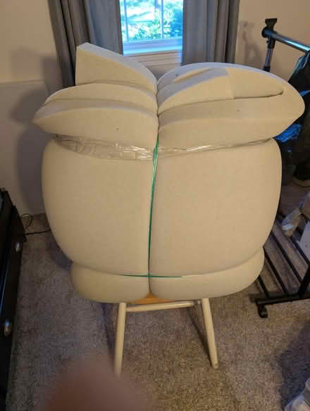 Photo of free Queen sized 3" mattress topper (Herget Dr, Pepperell) #1