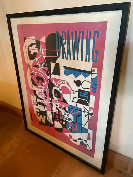 Photo of free Stuart Davis poster & frame (West Hills) #1