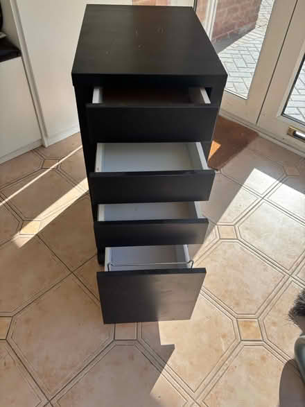 Photo of free Drawer unit ikea black (Harborne B15) #4