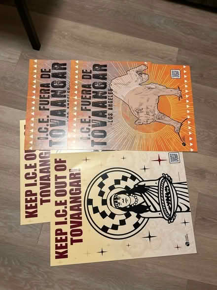 Photo of free Anti-ICE Posters (Atwater Village) #1