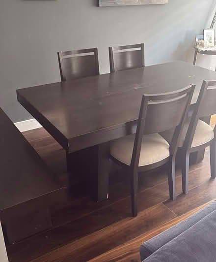 Photo of free Table, chairs, bench & sideboard (Dublin 6) #1